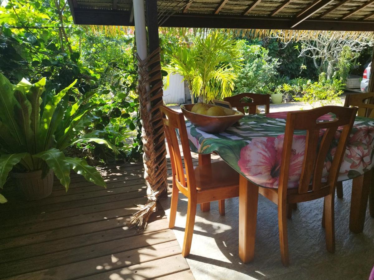 Вилла Tiki House Бора-Бора Экстерьер фото