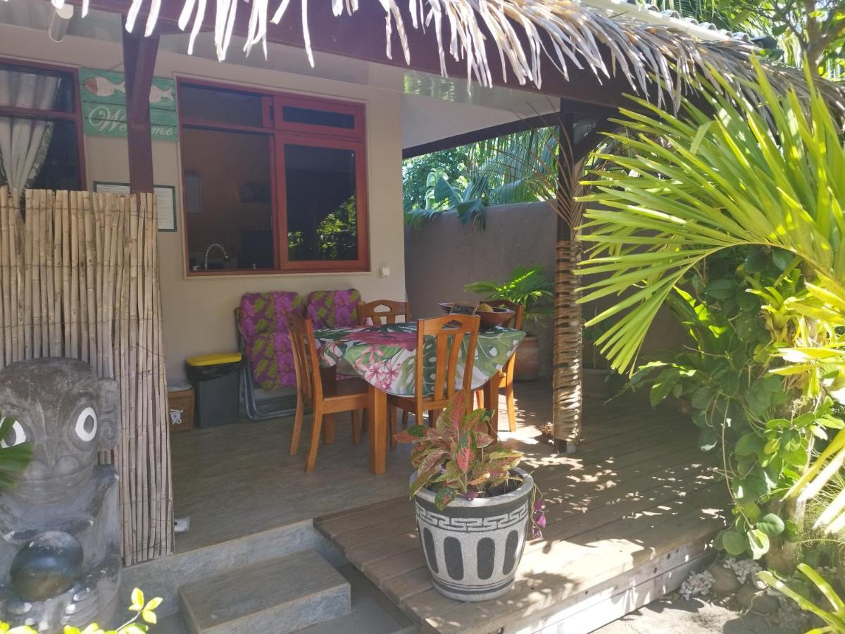 Вилла Tiki House Бора-Бора Экстерьер фото